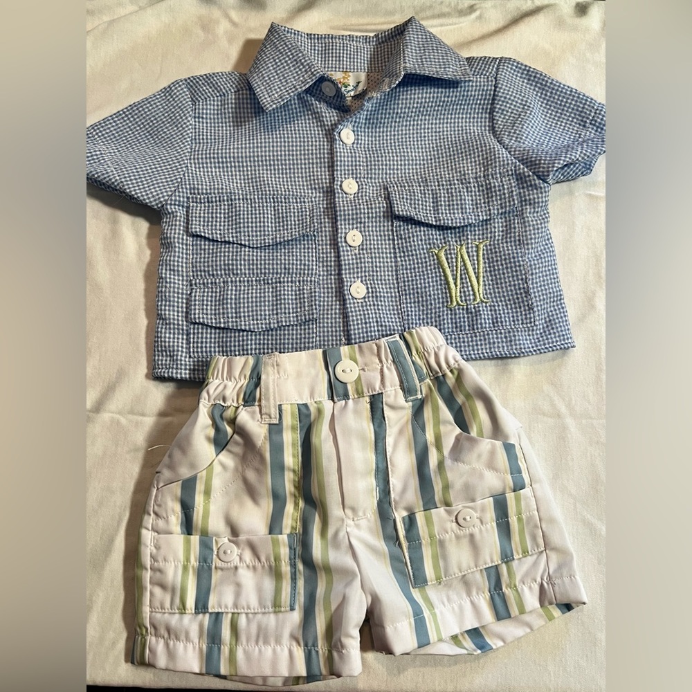 Busy Bee Smocks Fishing Outfit